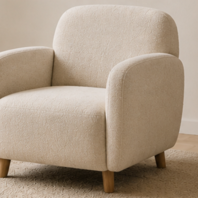 Fabric Upholstered Armchair
